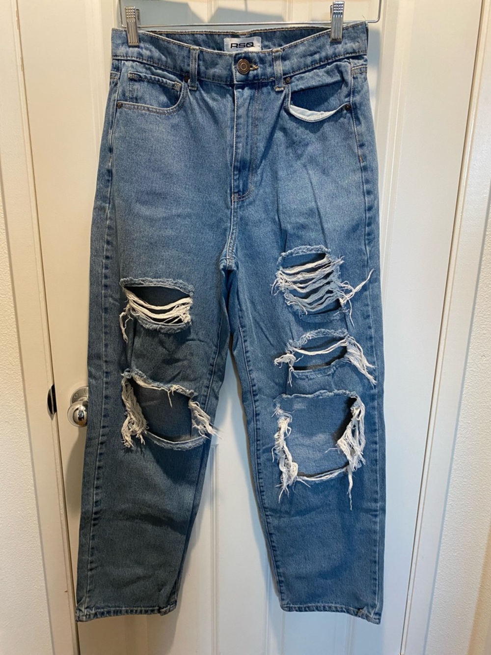 RSQ Distressed Baggy Jeans
